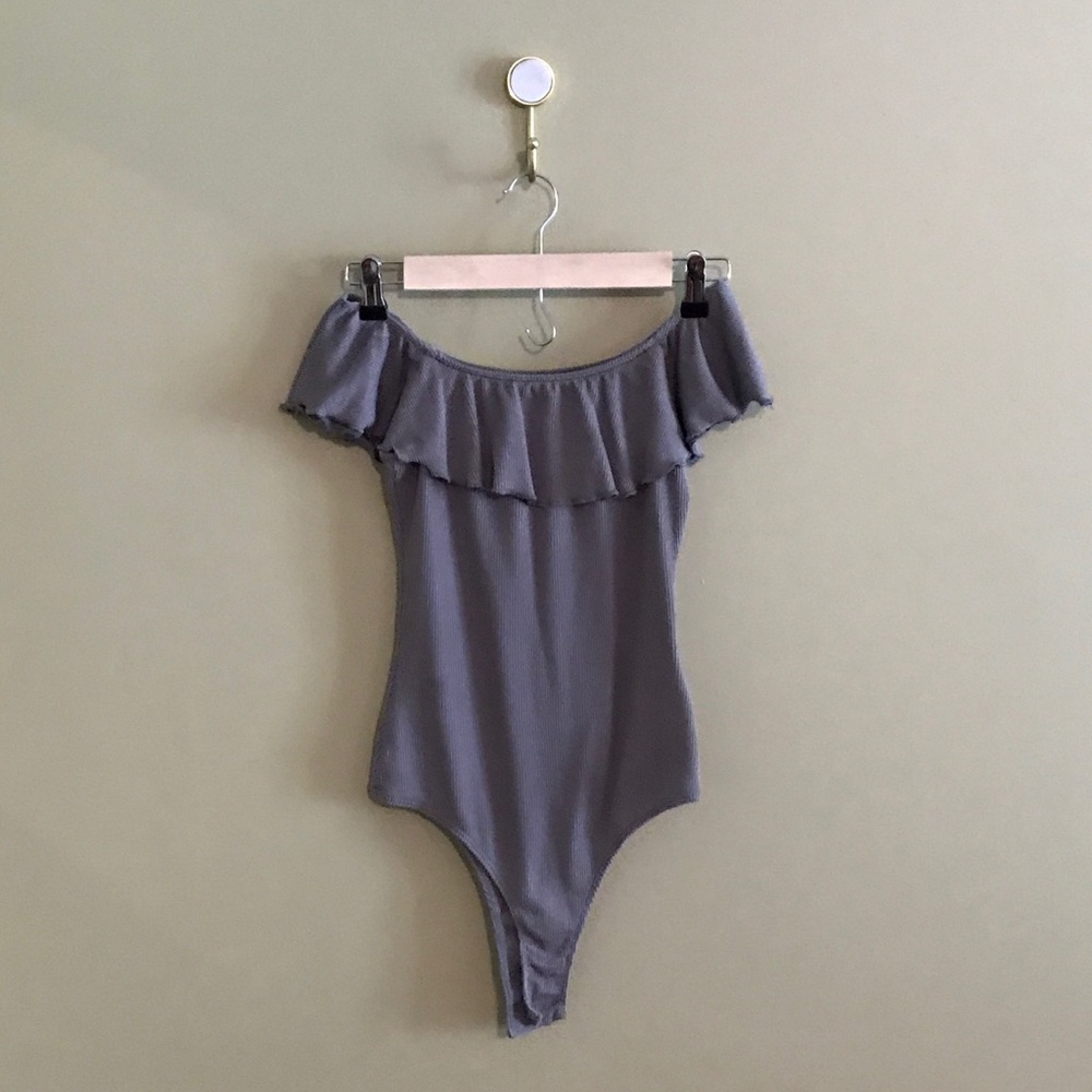 off the shoulder bodysuit